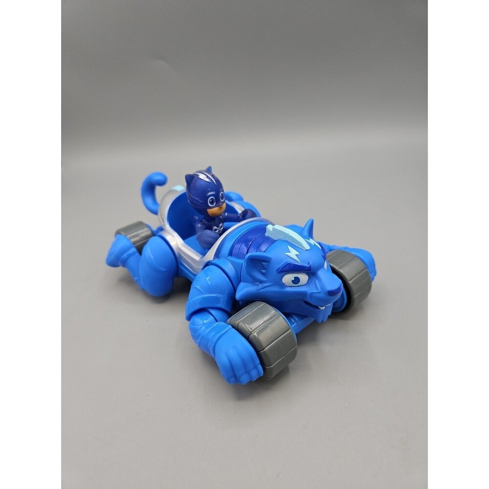PJ Masks Animal Power Catboy Rider Deluxe Vehicle Car W/ Figure Blue Cat